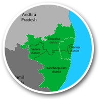 Chennai and Kanchipuram regions